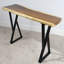 Solid Wood Top Console Table-387762356