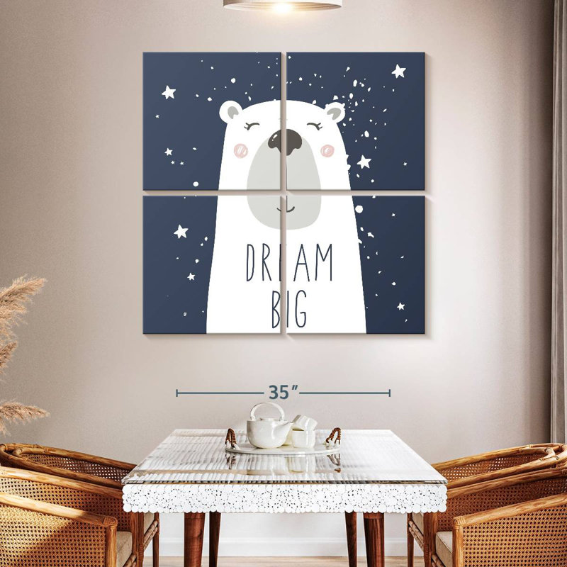 Ashelle Dream Big Bear Typography