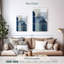 Avery Blue Linen Mountains II-108510352