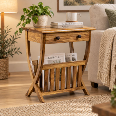 Solid Wood End Table