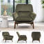 Chaise d'appoint rembourrée Odell-1776967167