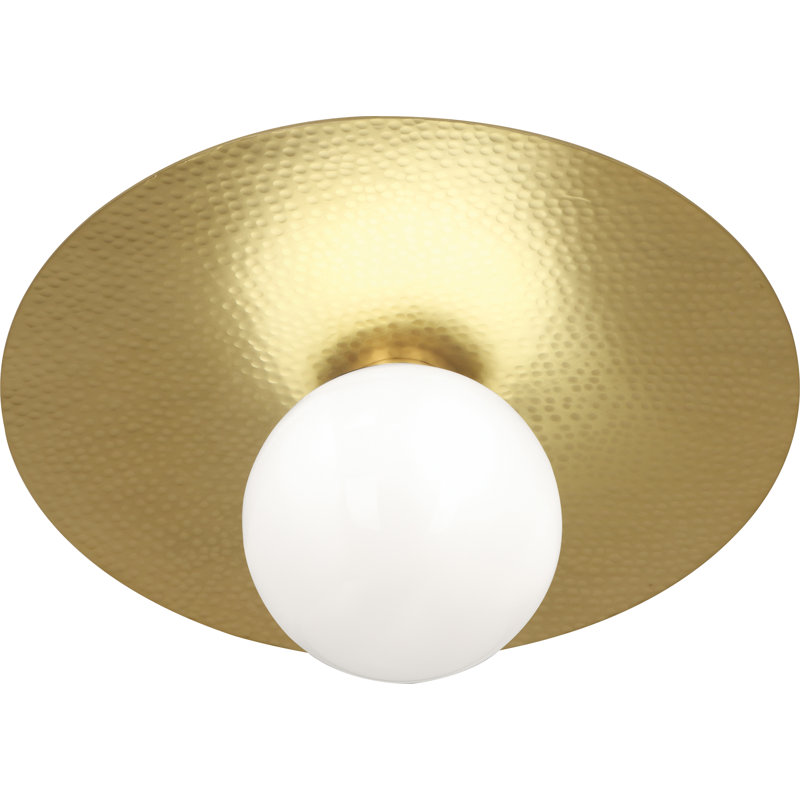 Dal 1 - Light Flush Mount, Modern Brass