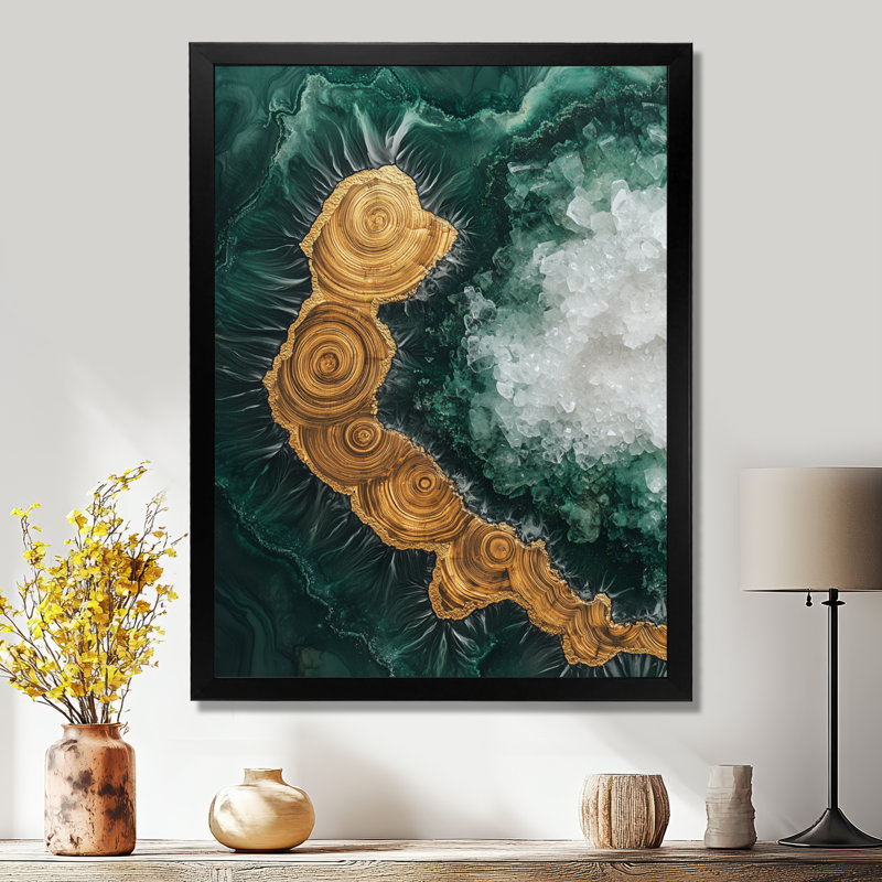 Gordhan - art mural paysages, H 20 po x l 12 po, Picture Framed, Noir, noir, noir, noir