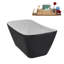 Baignoire autoportante 59 "avec drain interne Streamline-112235332
