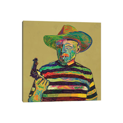 Pablo par Dai Chris Art - Estampe numérique sur toile tendue avec châssis