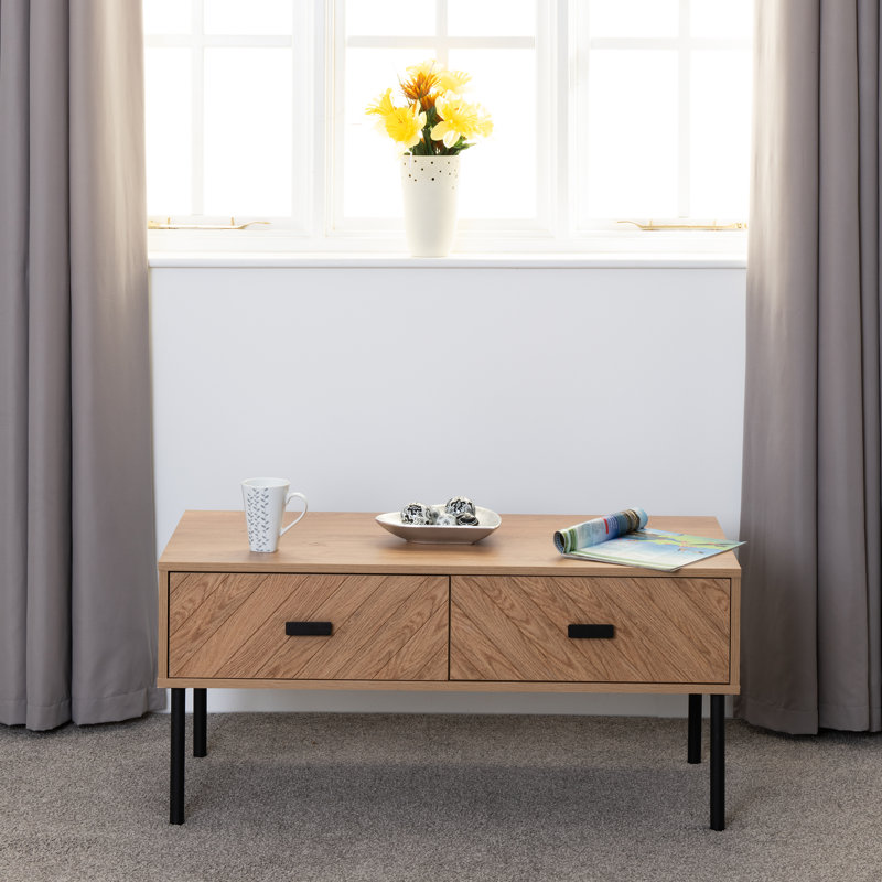 Nicko Four Leg Coffee Table with Storage