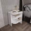 Table de chevet Sona - Ensemble de 2 tablettes ouvertes