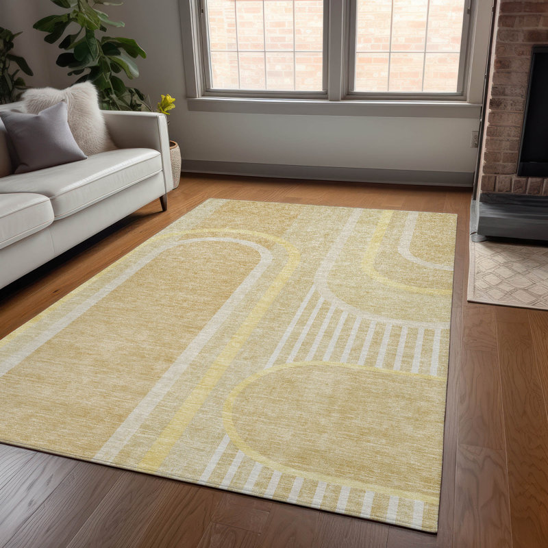 Tapis intérieur / extérieur Kinslee, Rectangle de 10 pi x 14 pi