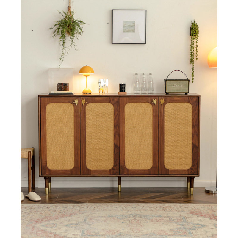 62.99" Brown Rectangular Solid Wood Shoe Storage