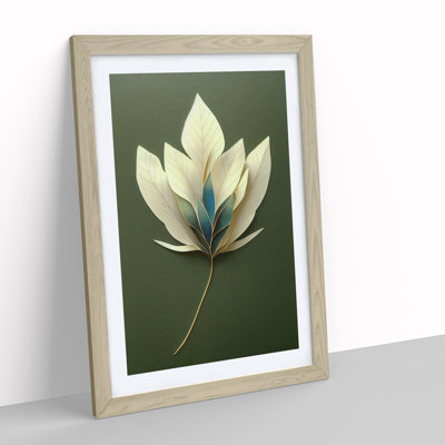 Lovable Leaf - Single Picture Frame Print