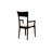 Ingrid 19.25'' H Upholstered Cherry Armchair-22354366-59696587