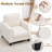 Mid-Century Accent Chairs Featuring Wide Backrest-311153056