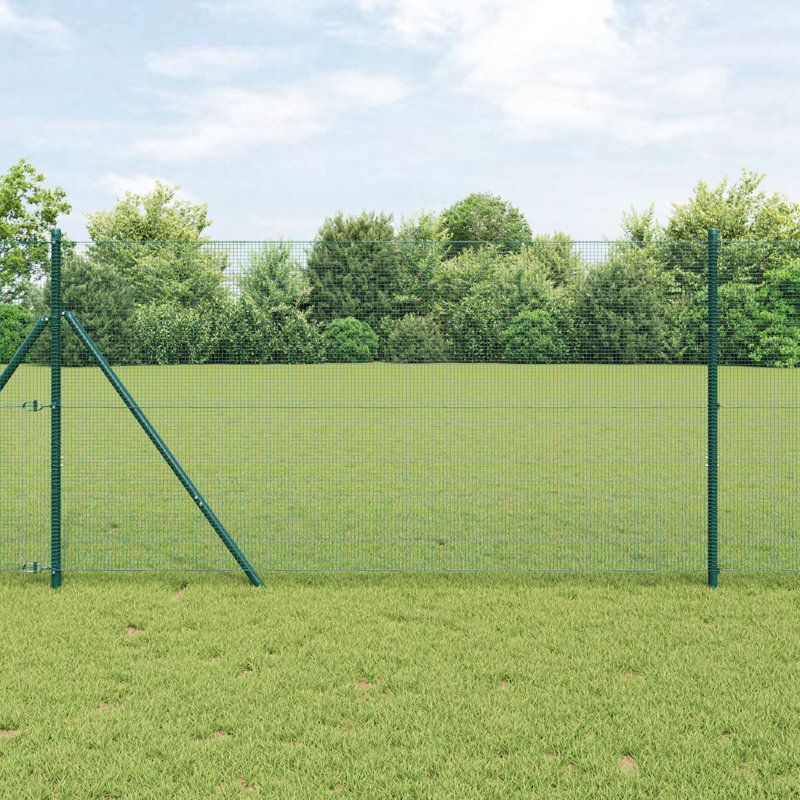 120cm H x 2500cm W Metal Border Fencing