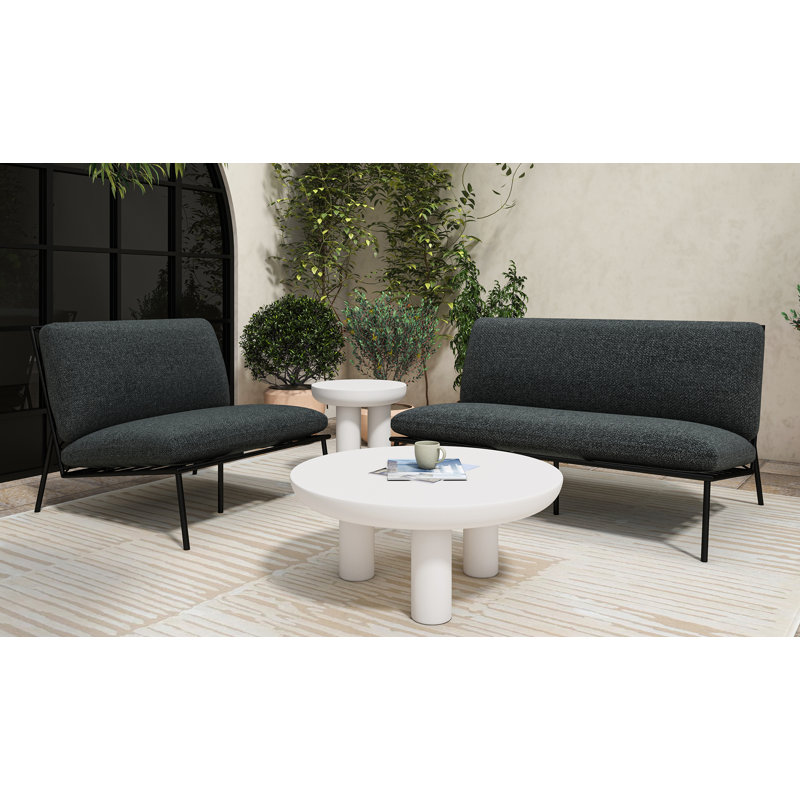 Rocca End Table, Cream