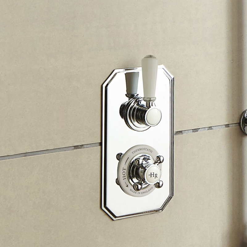 Topaz Double Concealed Thermostatic Shower Valve