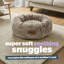 Silentnight Calming Plush Donut Pet Bed-55843482-93676160