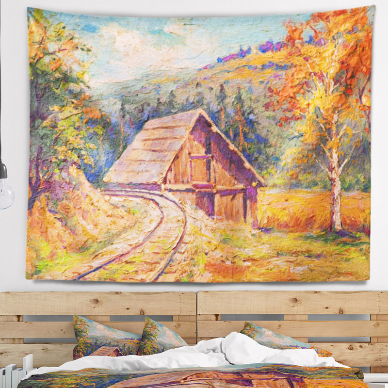Polyester Tapestry, 32" H x 39" W