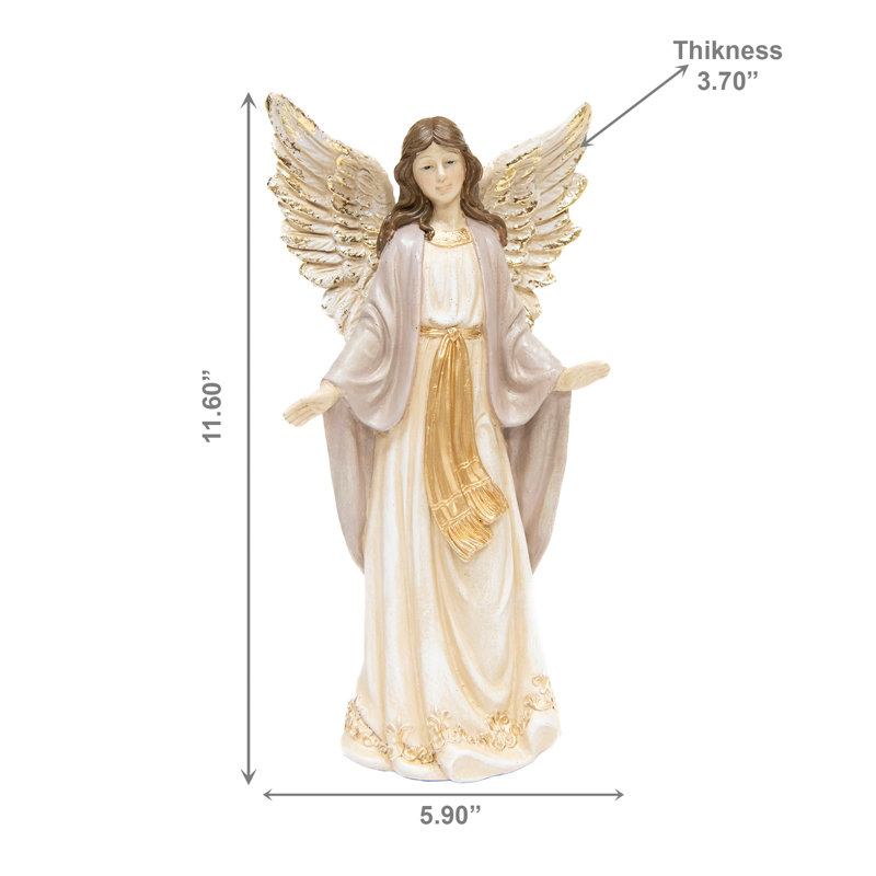Statue d'ange, bras écartés