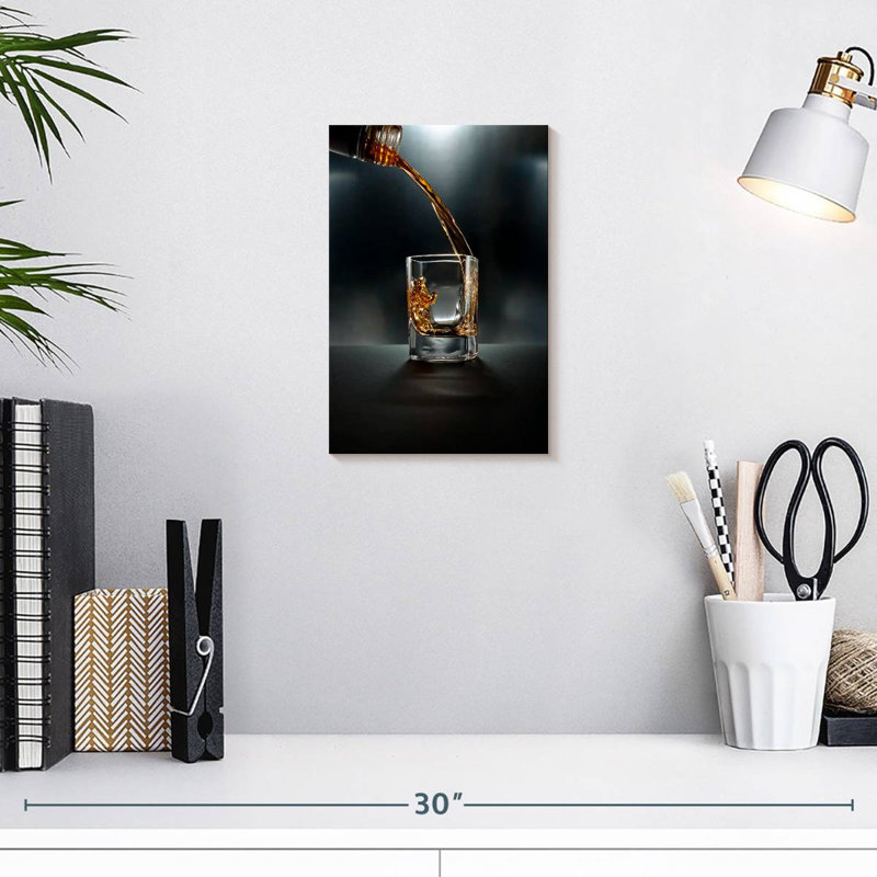 Yarlin Liquor Shot, 12" H x 8" W