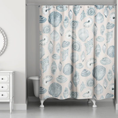 Rideau de douche simple Ariew