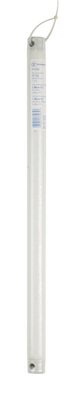 Ceiling Fan Downrod, 25" H x 1.2" W x 1.2" D