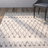 Clem Southwestern Handmade Tufted Wool Ivory/Brown Area Rug-822869389
