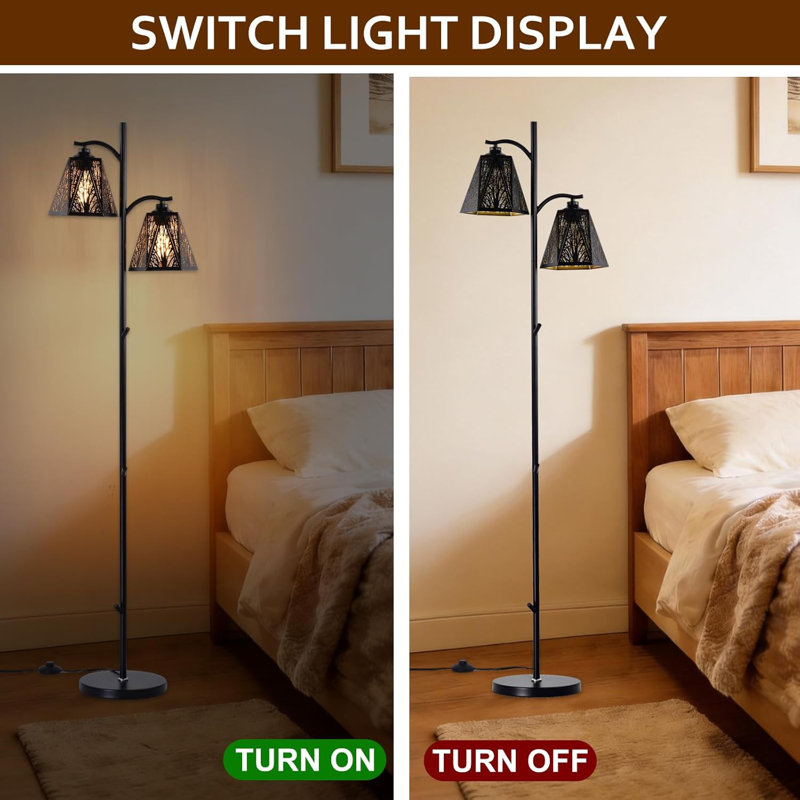 Rustic Style Floor Lamp