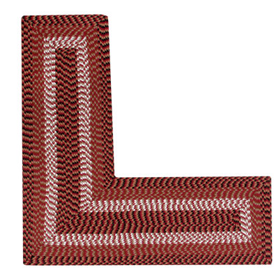 Vienne Braided Burgundy Rug