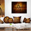 End of Time - Coussin imprimé abstrait