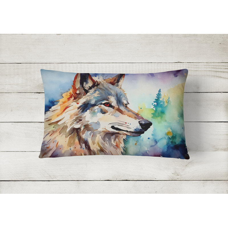 Wolves Wolf  Throw Pillow