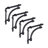 Half Round Shelf Bracket-45638567-45638566