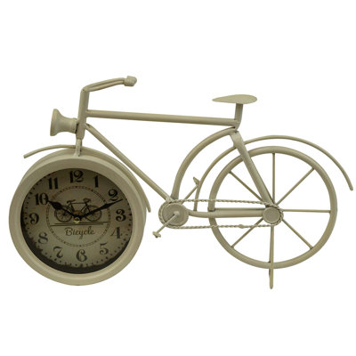 Analogue Metal Mechanical Tabletop Clock in