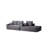 104" Cloud Sectional Sofa with L-Shape Chaise and Side Pockets , Modern Modular Design, Deep Seating, Upholstered Couch for Living Room/Bedroom, No Assembly Required (Plush Fabric),Right-822633185-822633119