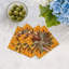 Serviettes de cocktail en satin de coton Pheasant Feathers-78947619