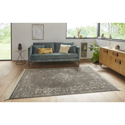 Tufted Black Rug