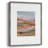 Painted Desertscape Framed Print - Solid Wood
