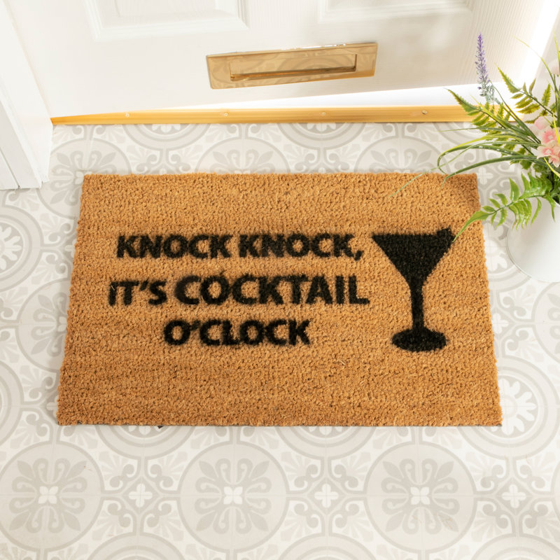 Pabon Non-Slip Outdoor Doormat