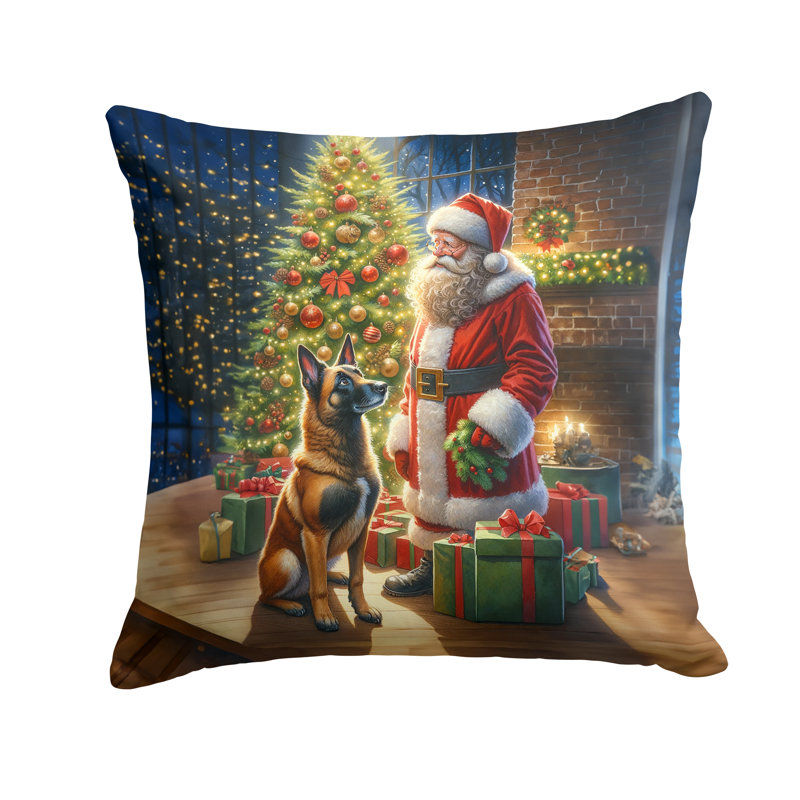 Coussin Belge, H 14 po x l 14 po