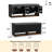 47.24''w Fluted Entryway Shoe Storage Bench With 4 Doors And Adjustable Shelf-475849551