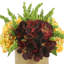 Assorted Hydrangea Arrangement In Round Pot