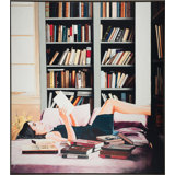 Reader's Choice by Jeff Schaub - Painting Print on Canvas