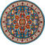 Tapis oriental bleu Earnhart-25937956