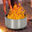 Smokeless Fire Pit  Large Fire Pit with Stand Portable Stainless Steel Bonfire Pit for Patio Camping-120091302