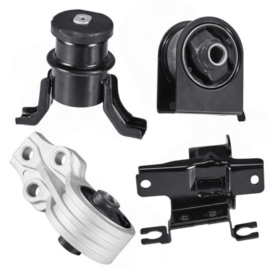 Engine Motor Mount And Transmission Mount Kit Replacement, Set Of 4, Compatible With 2009–2012 Ford Escape 2.5L L4, Replace OE# A5446, A5481, A5412, A5441, Secure Support