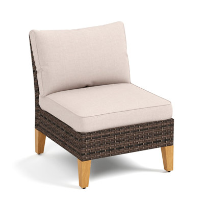 Chaise de patio avec coussins Ethelynn