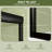44-48 in. W x 72 in. H Semi-Frameless Double Sliding Shower Door with 1/4 in. Tempered Clear Glass-114500373