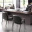 Ensemble de 2 chaises pour bureau avec chaise pour invités