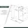 60" W X 36" D X 72" H Frameless Sliding Shower Enclosure With 3/8" Clear Tempered Glass, Brushed Nickel