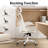 Ergonomic Office Chair, Home Office Desk Chair With Headrest, High Back Computer Chair With Armrests And Adjustable Lumbar Support For Home Office Study Room-712507592-712507594