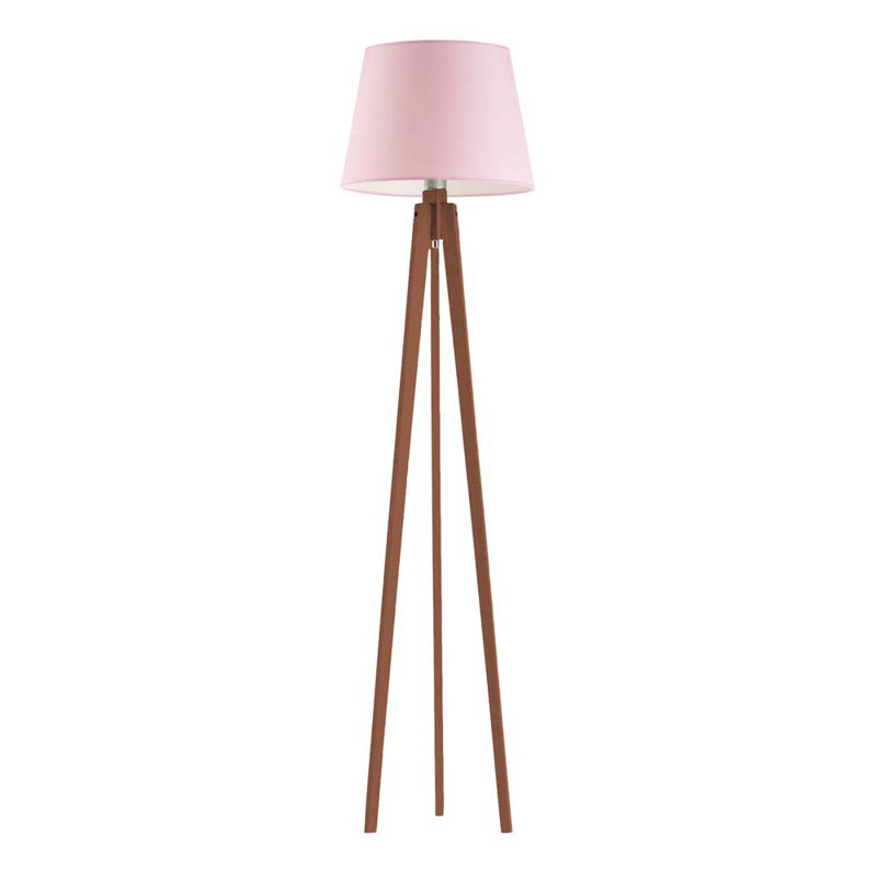 Araby 158cm Tripod Floor Lamp, Pink, Brown